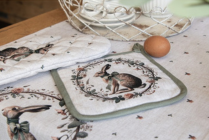 Natural Linen Easter