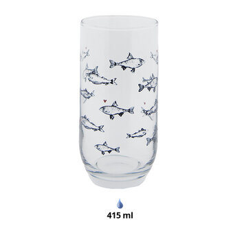 Clayre &amp; Eef | Waterglas Transparant 380 ml | SSFGL0001