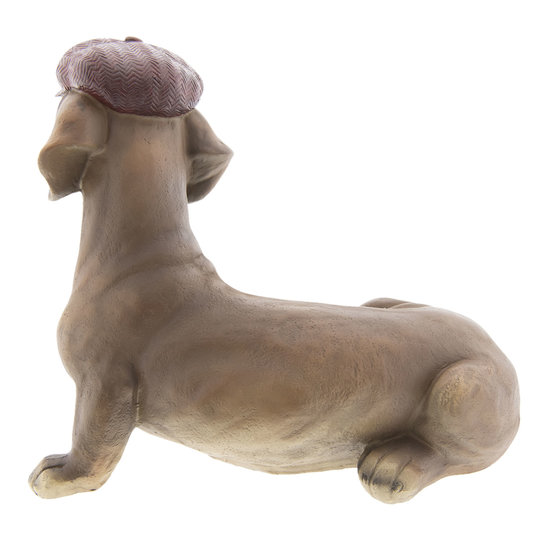 Decoratie hond 35*19*30 cm Bruin | 6PR2422 | Clayre &amp; Eef 1