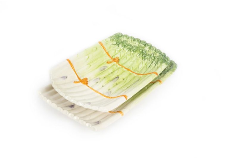 Uitlekschaal asperges groen 34 x 21 cm | AS04gr | Piccobella