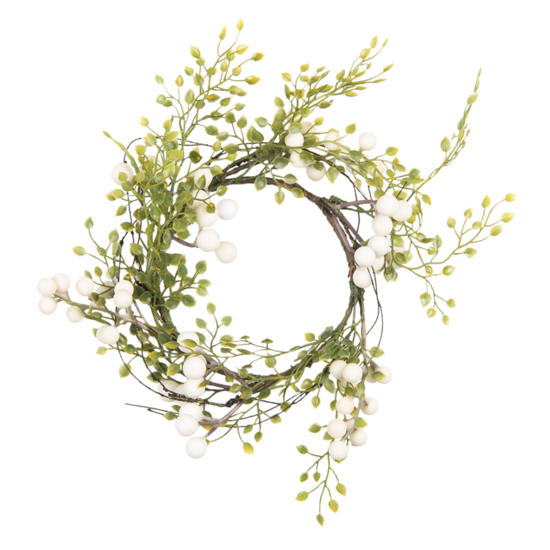 Decoratie krans &oslash; 30 cm Groen | 64825 | Clayre &amp; Eef