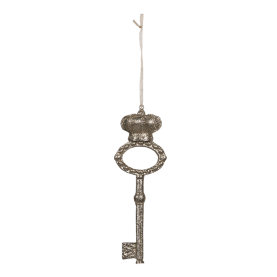 Hanger sleutel 17*5*4 cm Zilverkleurig | 6PR3403 | Clayre &amp; Eef 1