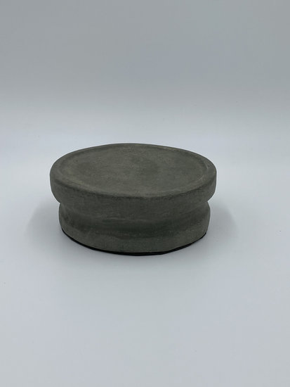 Decoratie plateau grijs beton look steen klein 6,5 cm x 17 cm | 65484 | Home Sweet Home | Stoer & Sober Woonstijl | kaarsen
