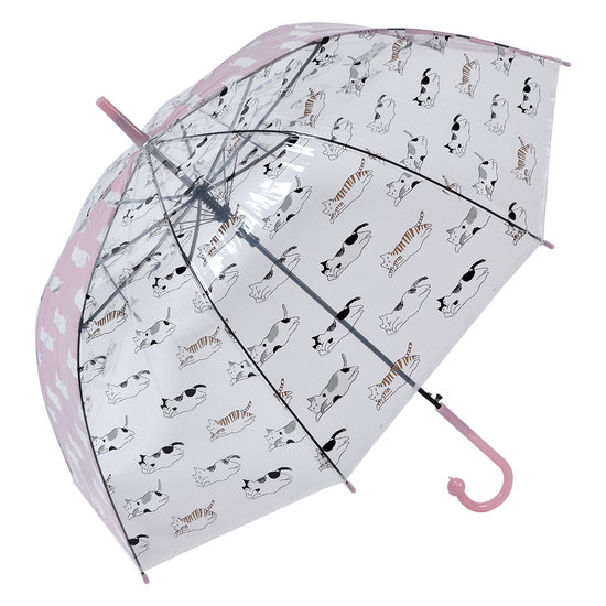 Clayre & Eef | Paraplu Volwassenen Roze 60 cm | JZUM0055P