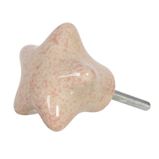 Clayre &amp; Eef | Deurknop Roze 4*3*4 cm | 64715