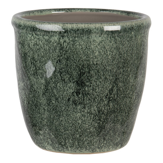 Clayre &amp; Eef | Bloempot Binnen Groen &oslash; 16x15 cm | 6CE1259XL