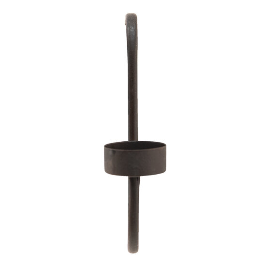 Clayre & Eef | Theelichthouder Zwart 4x9x18 cm | 6Y4715