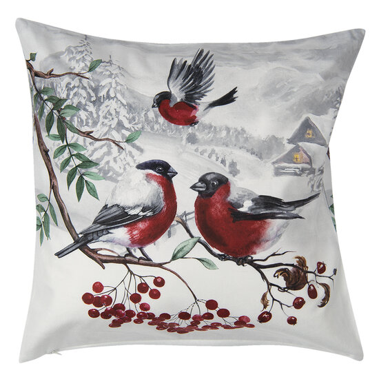 Clayre & Eef | Kussenhoes Wit 45x45 cm | KT021.274