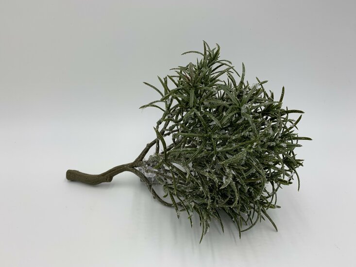 Decoratie kunsttak Podocarpus kunstboeket sneeuw 28 cm groen | 87928-1 | Home Sweet Home | Stoer &amp; Sober Woonstijl