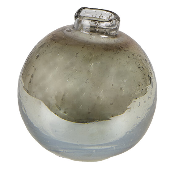 Clayre &amp; Eef | Vazen glas Groen &oslash; 10x10 cm | 6GL4288