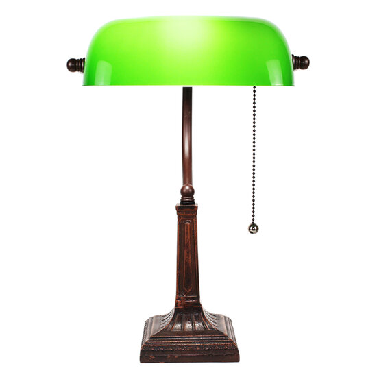 Clayre & Eef | Tafellamp Groen 26x16x40 cm E27/max 1x40W | 5LL-5685