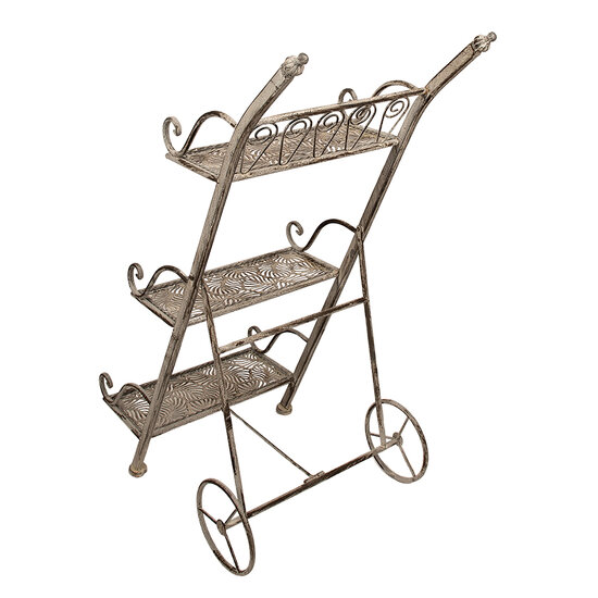 Clayre & Eef | Rek Grijs 37x64x81 cm | 5Y0977