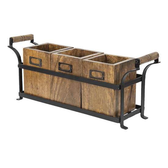 Clayre & Eef | Houten kistje Bruin 41x11x16 cm | 64952