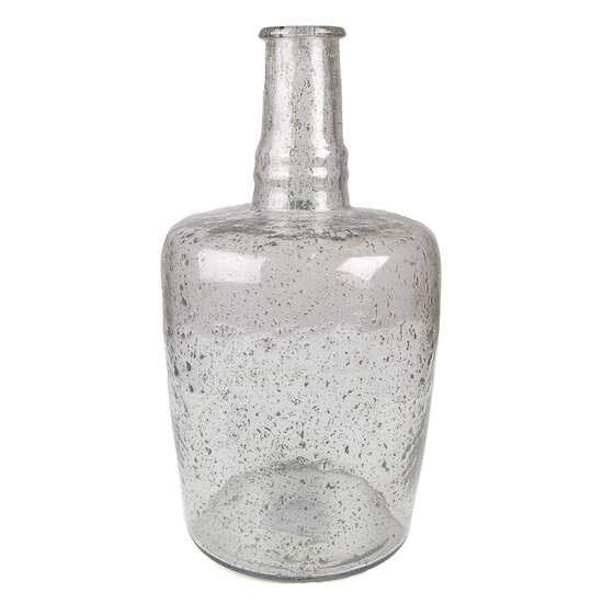 Clayre &amp; Eef | Vazen glas Transparant &oslash; 21x38 cm | 6GL4270