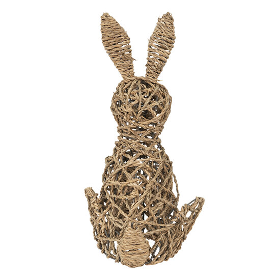 Clayre &amp; Eef | Decoratie beeld Konijn Bruin 20x15x36 cm | 6RO0592