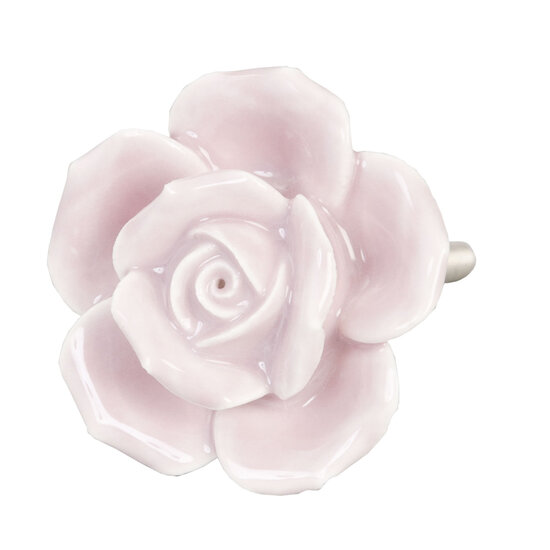 Clayre &amp; Eef | Deurknop Roze &oslash; 4x3 cm | 61863