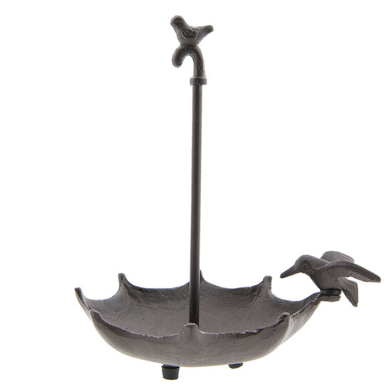 Clayre & Eef | Vogelbad Bruin 23x19x25 cm | 6Y3218