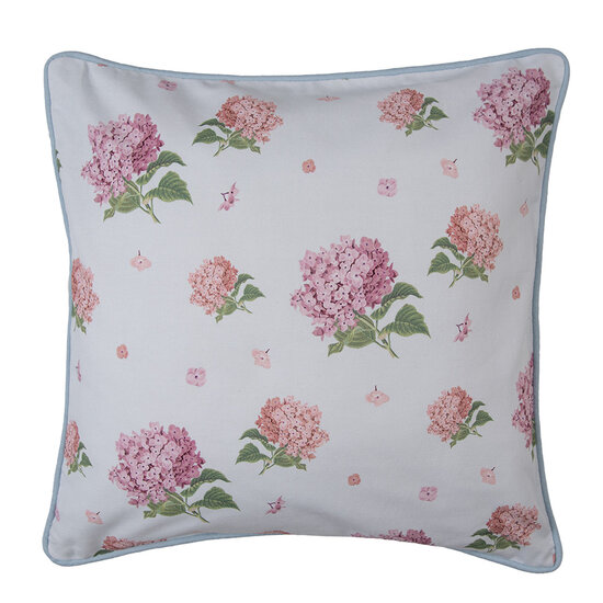 Clayre &amp; Eef | Kussenhoes Wit, Roze 40x40 cm | VTG21