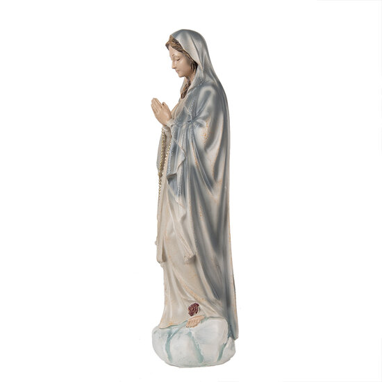 Clayre & Eef | Decoratie Beeld Maria Grijs 11x8x35 cm | 6PR3894
