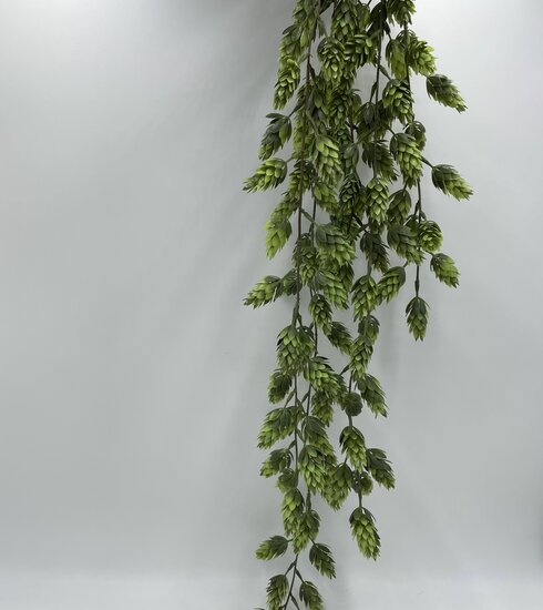 Decoratie hop hanger Humulus Lupulus groen 105cm kunsttak | 796971 | Home Sweet Home | Stoer &amp; Sober Woonstijl