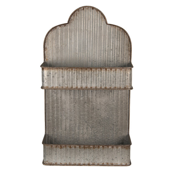 Clayre & Eef | Wandrek Grijs 41x15x70 cm | 5Y1148