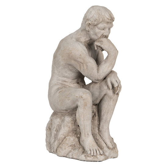 Clayre & Eef | Decoratie man 16x12x31 cm | 6TE0493
