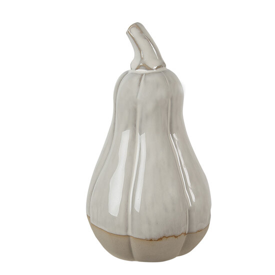 Clayre &amp; Eef | Decoratie Pompoen Beige &oslash; 9x15 cm | 6CE1594M