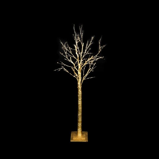 Dekoratief | Decoratieboom &#039;Gold Tree&#039;, 400 LED, 160cm | A225982