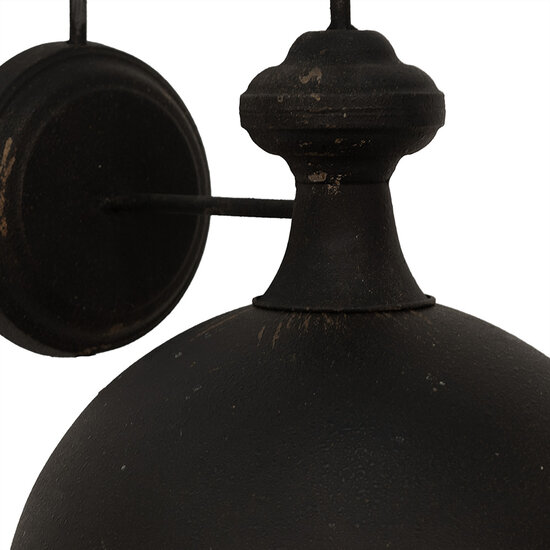 Clayre & Eef | Wandlamp Zwart 35x42x48 cm E27/max 1x60W | 6LMP786