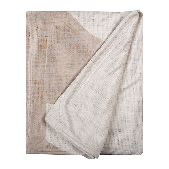 Clayre &amp; Eef | Plaid Beige 130x170 cm | NWV60