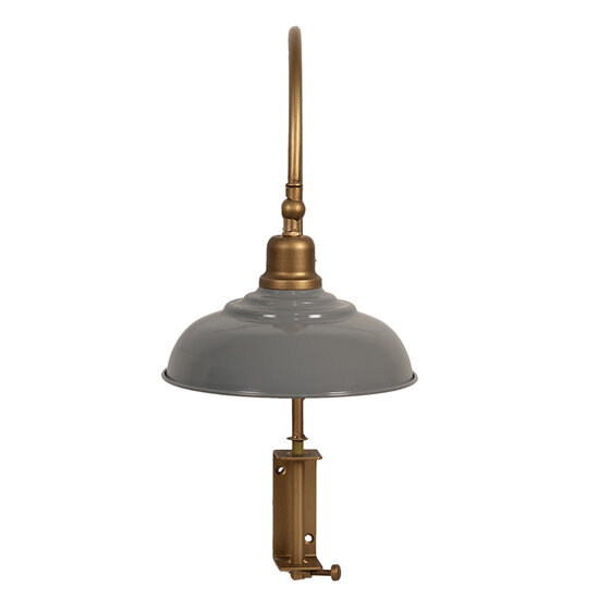 Clayre &amp; Eef | Wandlamp Goudkleurig 33x21x48 cm E14/max 1x60W | 6LMP785