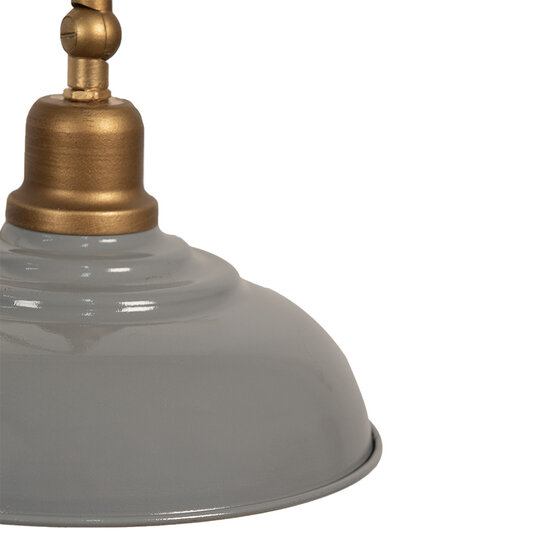 Clayre &amp; Eef | Wandlamp Goudkleurig 33x21x48 cm E14/max 1x60W | 6LMP785