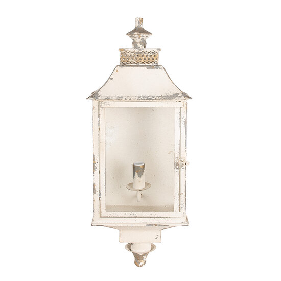 Clayre & Eef | Wandlamp Beige 25x17x62 cm E14/max 1x25W | 5LMP372