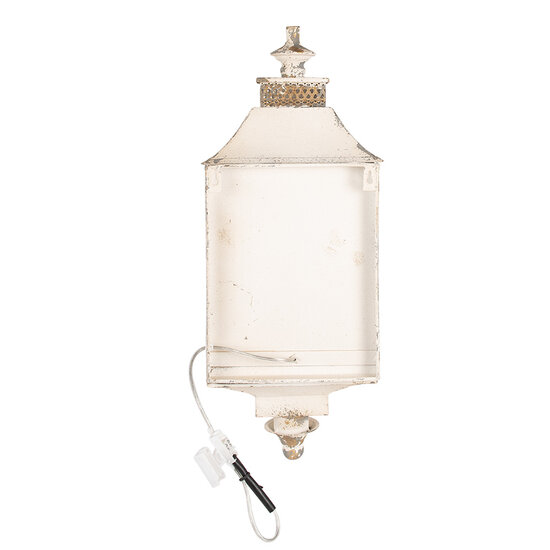 Clayre & Eef | Wandlamp Beige 25x17x62 cm E14/max 1x25W | 5LMP372