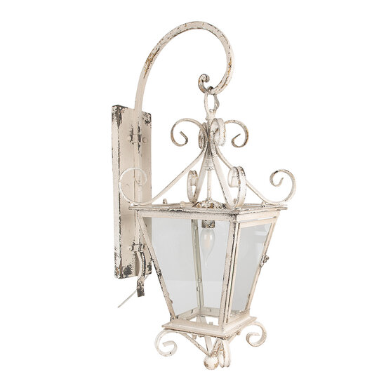 Clayre &amp; Eef | Wandlamp Beige 31x39x79 cm E14/max 1x25W | 5LMP373