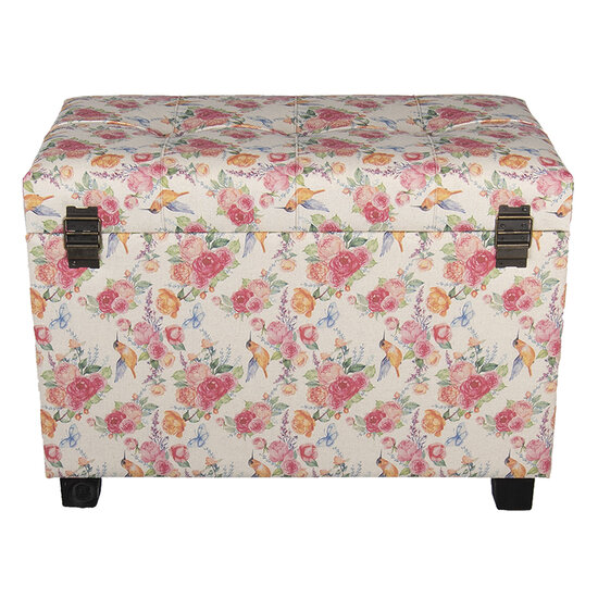 Clayre &amp; Eef | Poef Roze 60x36x43 cm | 64061LM