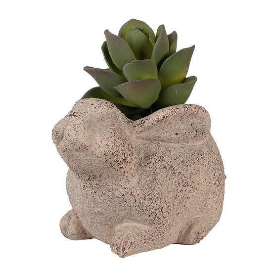 Clayre &amp; Eef | Bloempot Binnen Beige 17x12x12 cm | 6CE1622