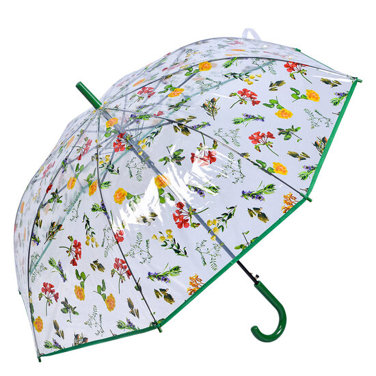 Clayre &amp; Eef | Paraplu Volwassenen Groen 60 cm | JZUM0066GR