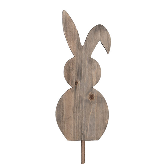 Clayre &amp; Eef | Plantensteker konijn Bruin 15x1x100 cm | 5H0683