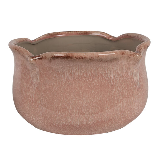 Clayre &amp; Eef | Bloempot Binnen Roze &oslash; 20x11 cm | 6CE1716P