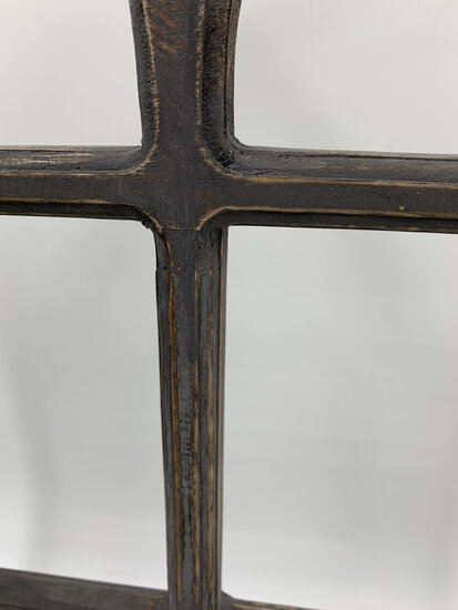 Decoratie stalraam hout op voet  63,5 x 49 cm grijs geschuurd old look | 65501 | Home Sweet Home | Stoer &amp; Sober Woonstijl