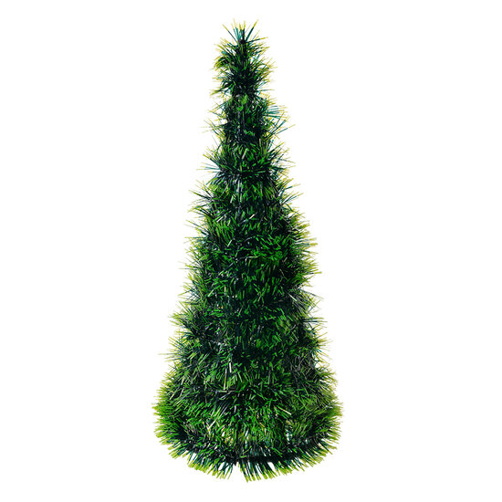 Clayre &amp; Eef | Kerstdecoratie Kerstboom Groen &oslash; 18x46 cm | 65542L