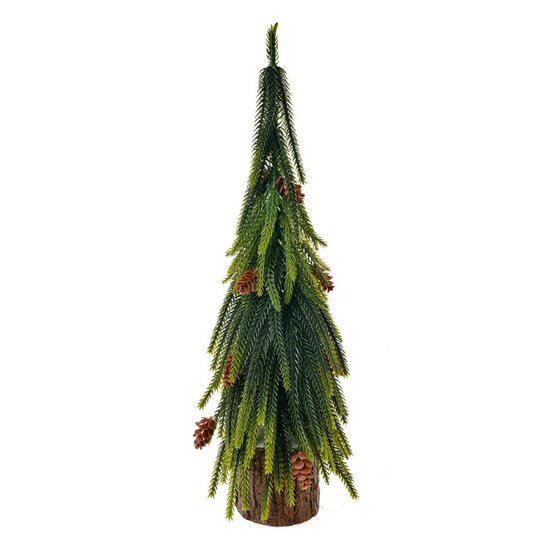 Clayre &amp; Eef | Kunstkerstboom Groen 12x12x38 cm | 65577