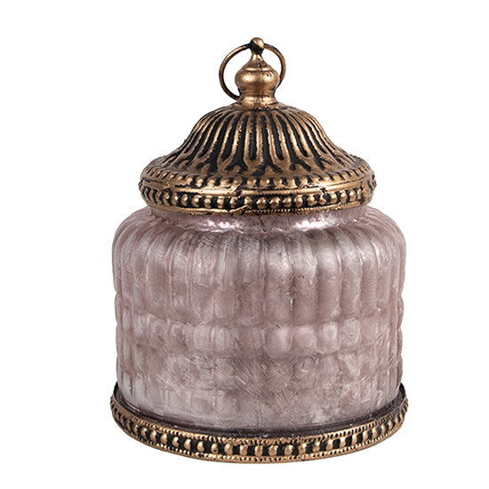 Clayre & Eef | Decoratie met LED Roze ø 10x13 cm / 2xAAA | 6GL4599