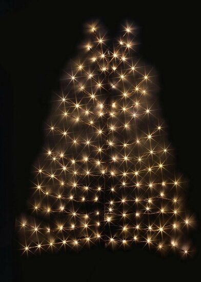 Kerstboom flexibel LED Ziggy S brown 100 x 120 cm | 786272 | Home Sweet Home | Stoer &amp; Sober Woonstijl