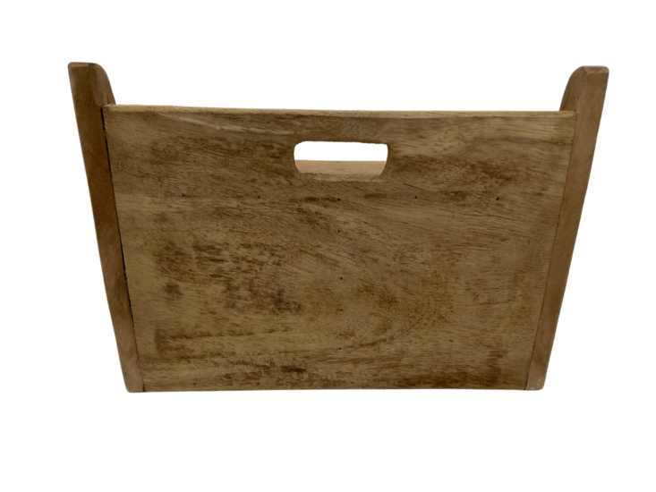 Gruttersbak stoer robuust geleefd hout 2 vaks bruin 33 x  24 cm keuken | HSH917980 | Home Sweet Home | Landelijke Woonstijl