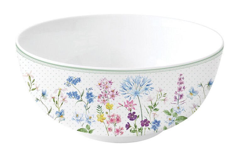 Dekoratief | Bowl &#039;Floraison&#039;, porselein, 15x15cm | A231048