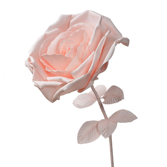 Clayre & Eef | Decoratie roos Roze ø 33x100 cm | 50780