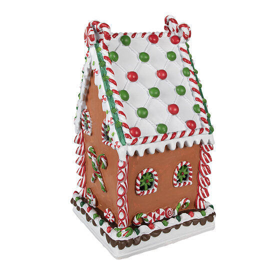 Clayre &amp; Eef | Decoratie Huis Bruin 20x20x37 cm | 6PR4252