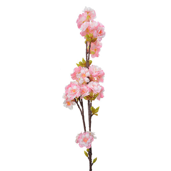 Clayre &amp; Eef | Decoratie tak met bloemen Roze 10x8x92 cm | 5PL0094